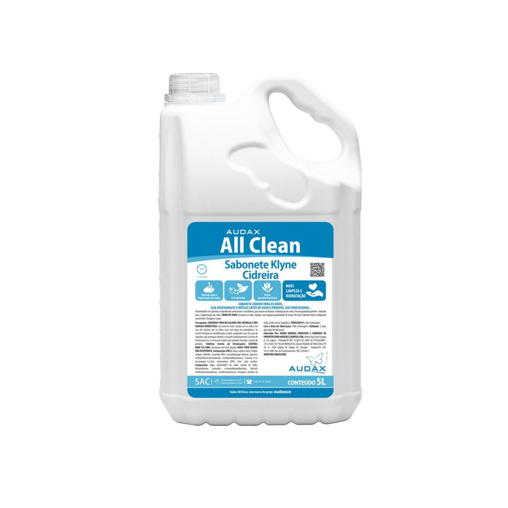 Sabonete Líquido Klyne Cidreira 5L All Clean em Oferta na Shopee