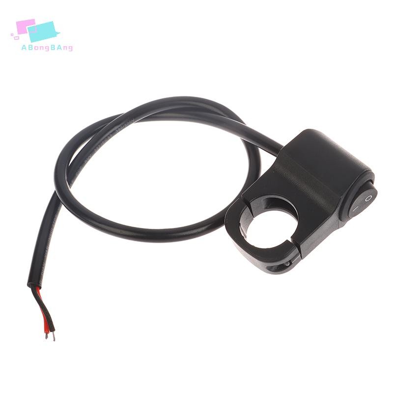 Abongbanghn Universal Motocicleta Guiador 1/2 Engrenagem 3 Vias Ligar/Desligar Luz De Condução Faróis Holofotes Controle em Oferta na Shopee