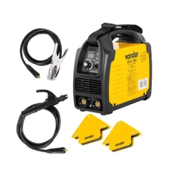 Kit Máquina Inversora de Solda RIV156 Bivolt com 2 Esquadros Vonder
