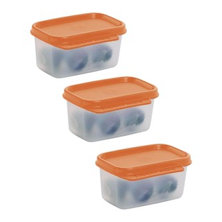 Kit 3 Potes Herméticos Tupperware Basic Line Transparente 160ml em Oferta na Shopee