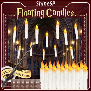 kit 12 Harry Potter Varinha De Condão Controle Remoto Luzes De Vela LED Mágicas Flutuantes De Natal Cenário Decoração em Oferta na Shopee