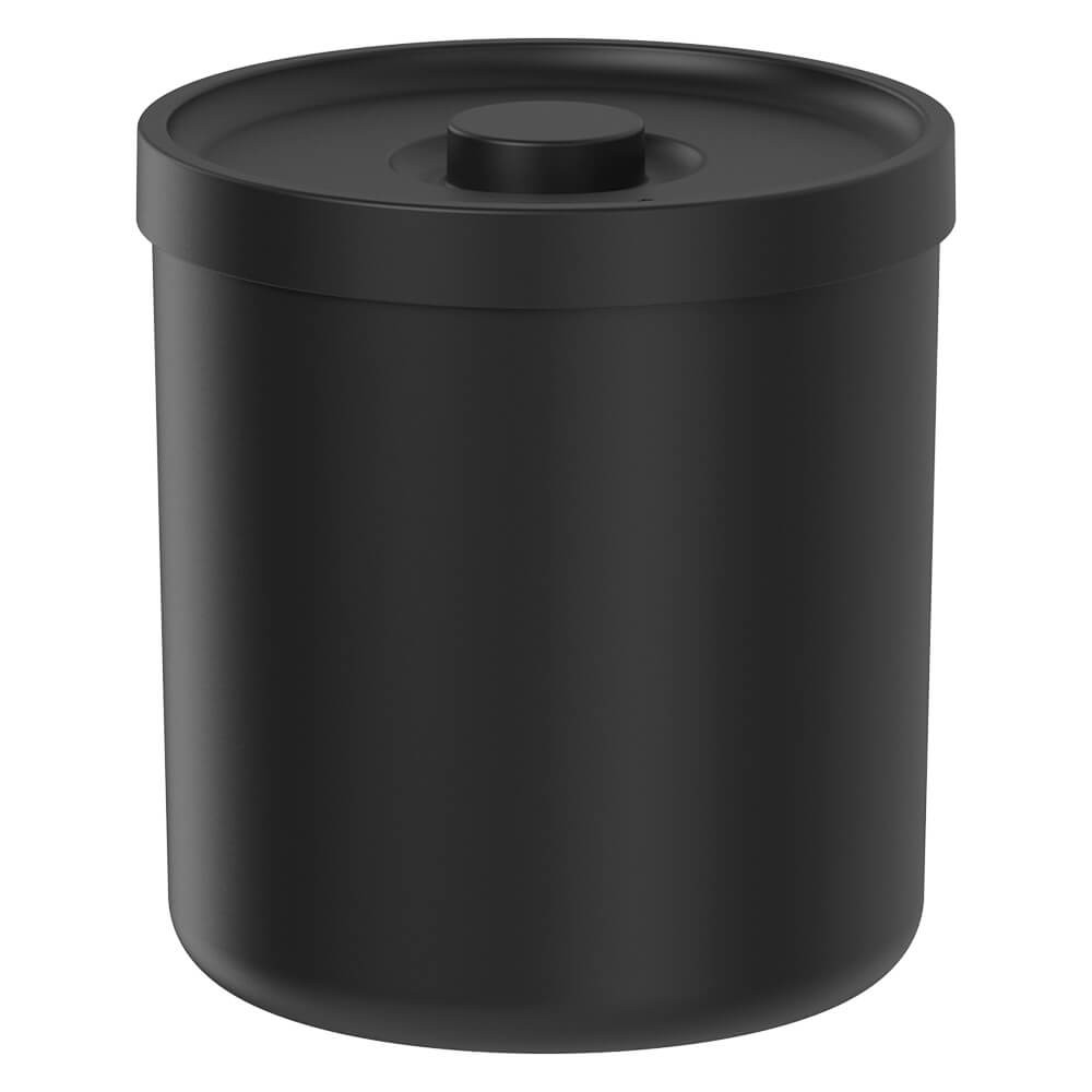 Lixeira para Banheiro e Cozinha com Tampa Bold Preta 6L - Ou em Oferta na Shopee