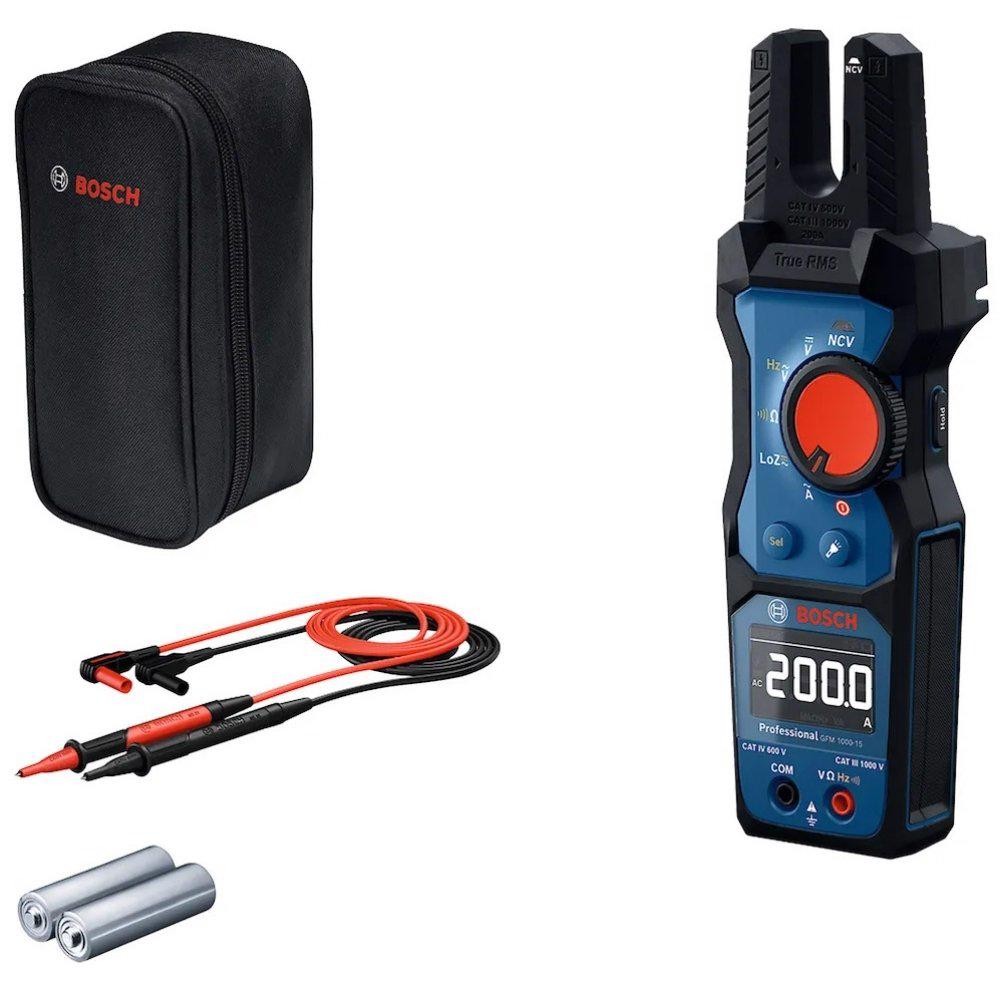 Alicate Amperímetro Digital Garfo GFN 1000-15 BOSCH