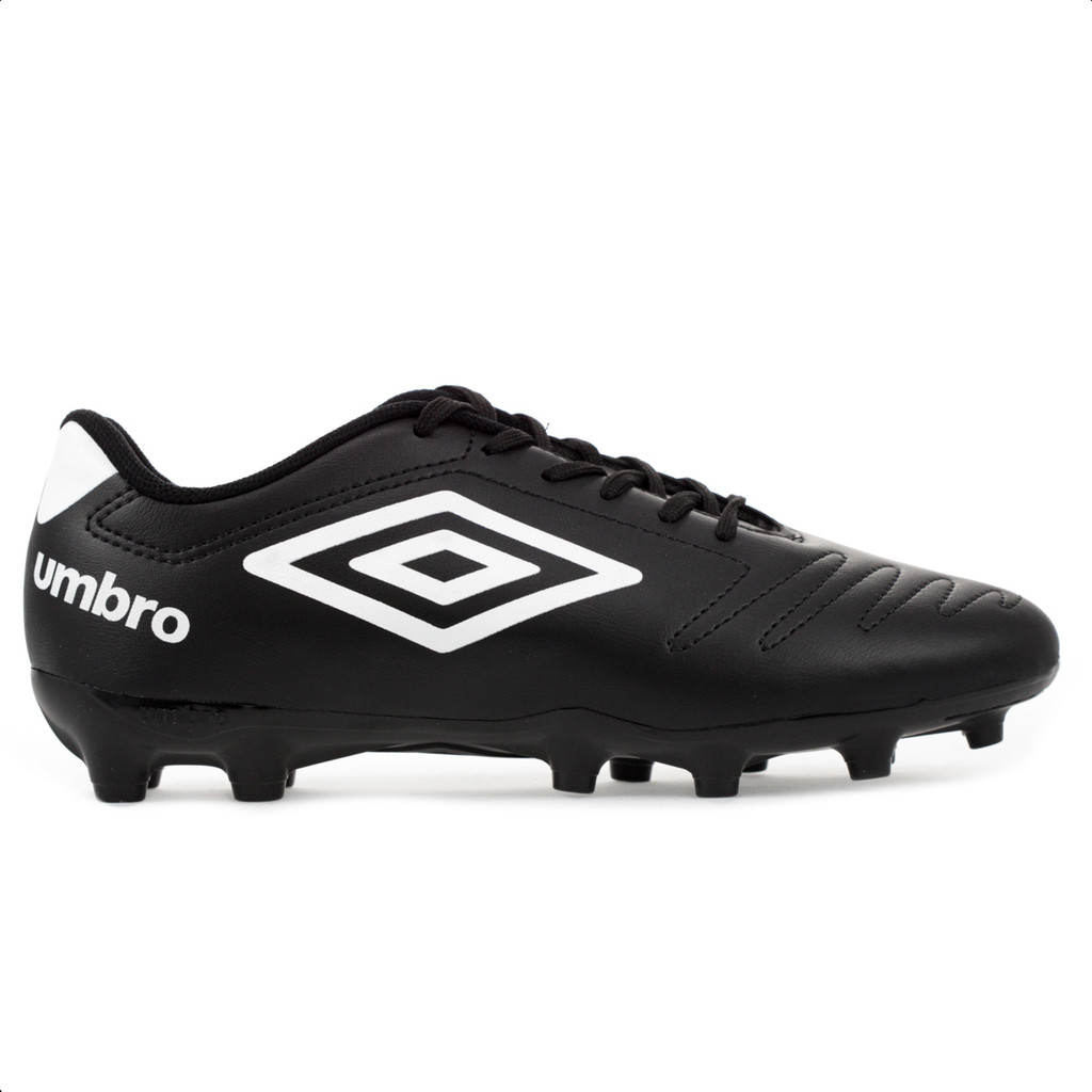 Chuteira Umbro Campo Class Preto e Branca - Masculina em Oferta na Shopee
