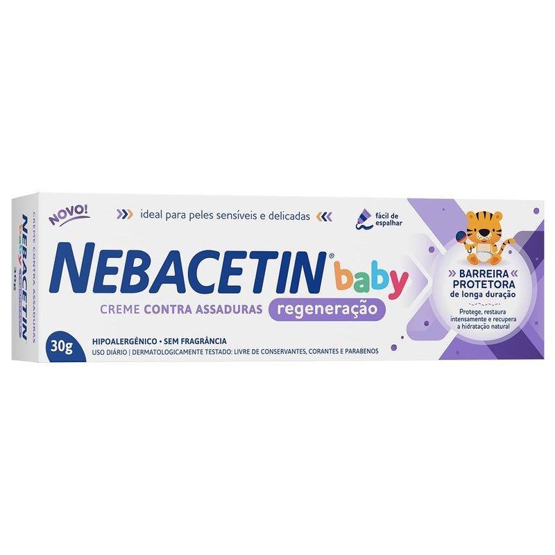 Creme Contra Assaduras Nebacetin Baby Regeneração 30g em Oferta na Shopee