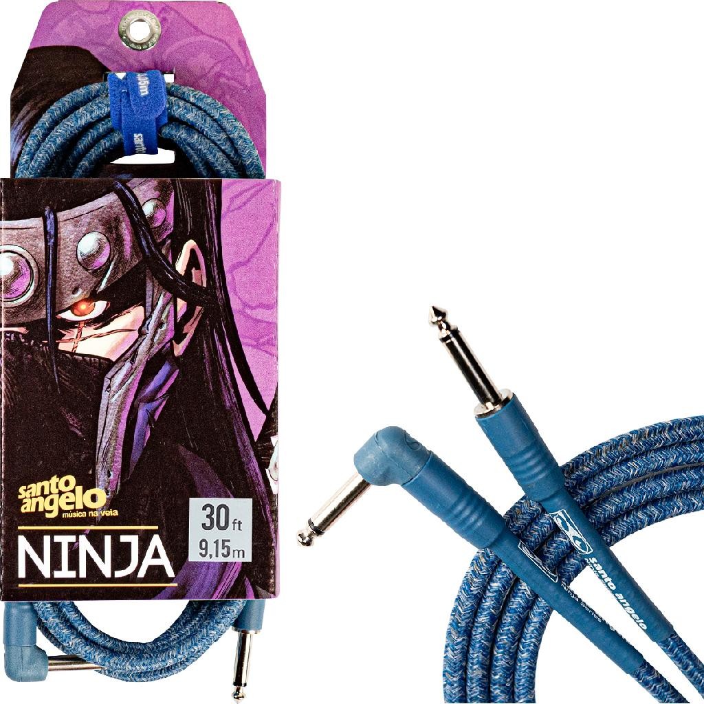 Cabo Santo Angelo Ninja Textil Jeans Azul 9,15m P10 L 30ft