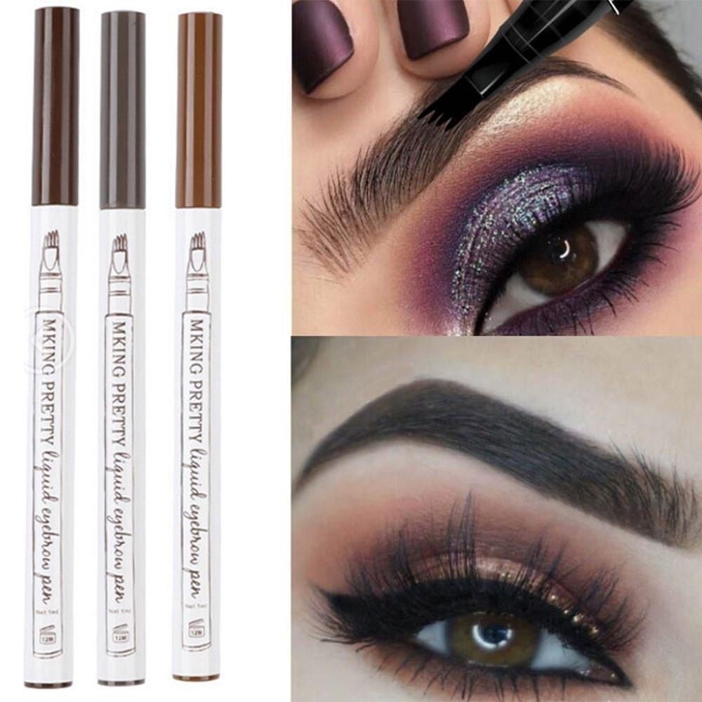 Caneta Lapis Henna Efeito Microblading Sobrancelha em Oferta na Shopee