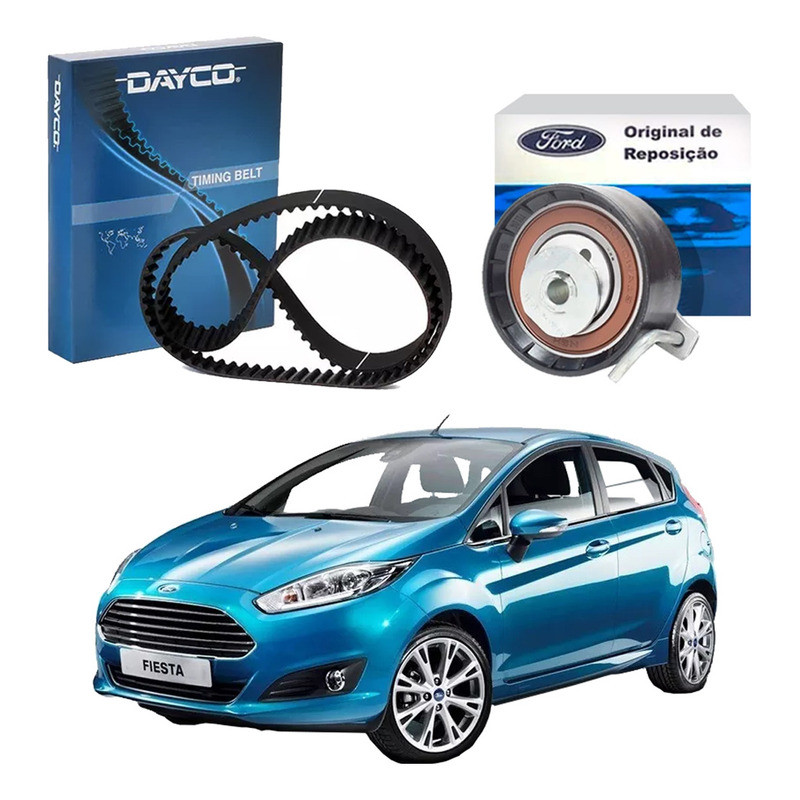 Kit Correia Dentada Tensor, New Fiesta 1.6 2014 A 2019