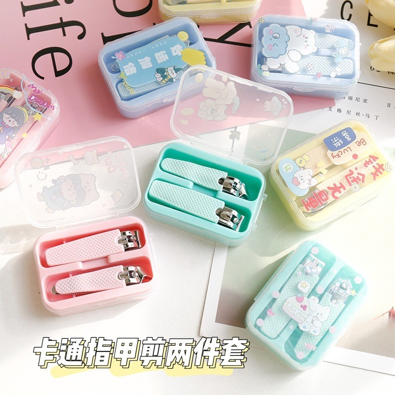 Kit 2 Manicure Viagem Emergência Alicate /Cortador Unha em Oferta na Shopee