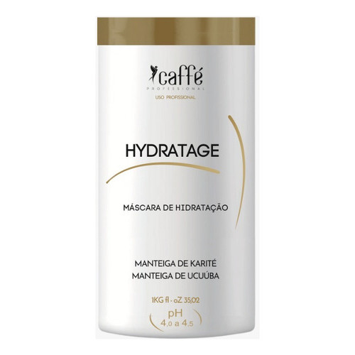 Máscara De Hidratação Caffé Professional Hydratage 1kg