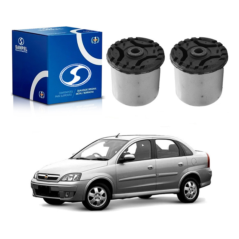 Par Bucha Eixo Traseiro Corsa Sedan 1.4 2007 A 2012