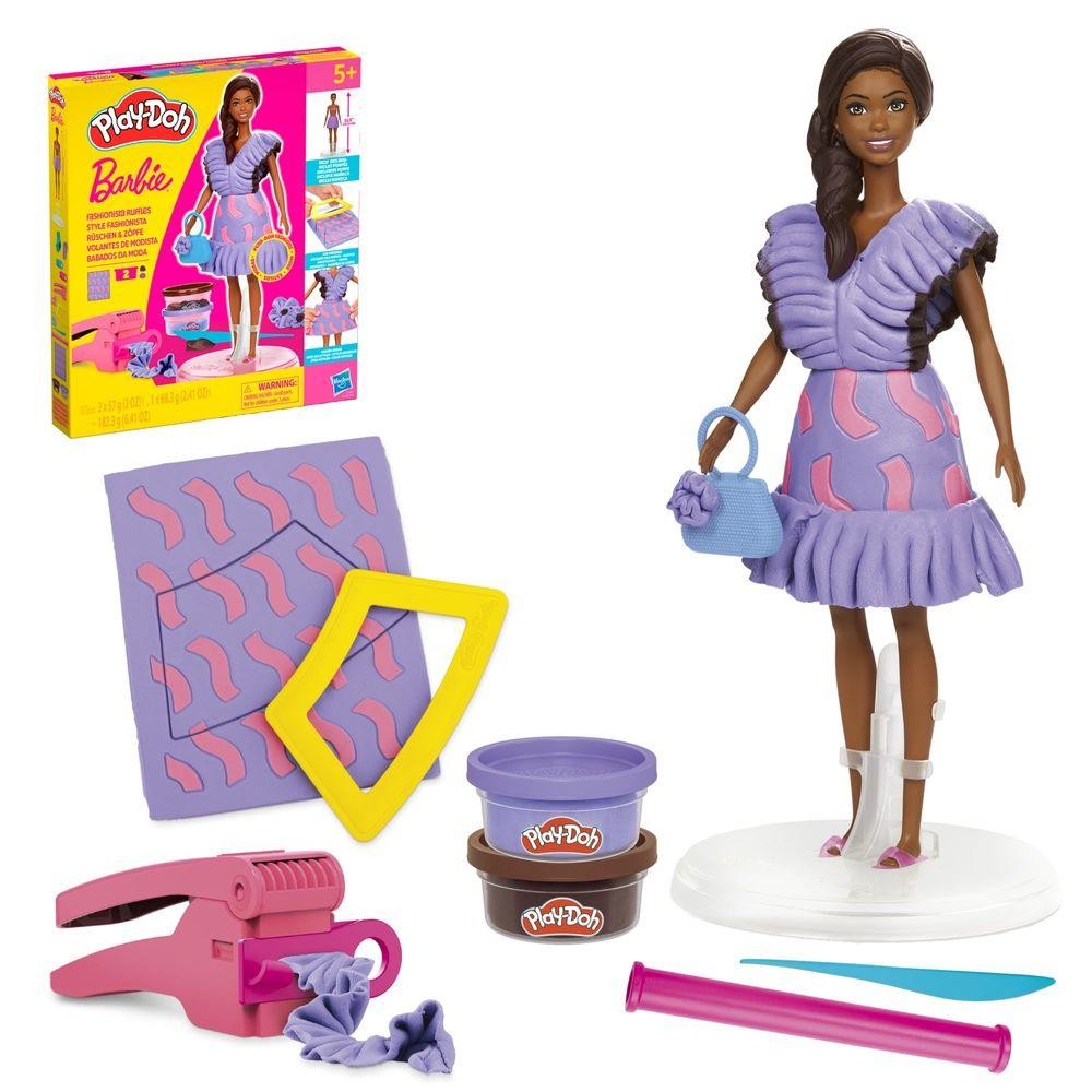 Massa de Modelar Play-Doh Barbie Babados da Moda - Hasbro em Oferta na Shopee