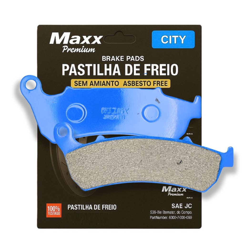 Pastilha de Freio Dianteira P/ Haojue Dk 160 / Dk 150 / Dr 160 / Master Ride 150 em Oferta na Shopee