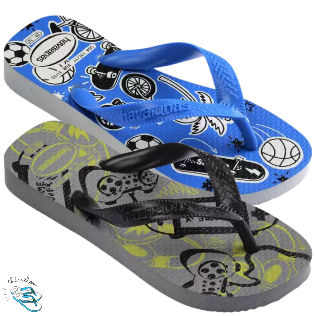 Sandalia Chinelo Havaianas Kids Athletic Skate Infantil Masculino Unissex Original