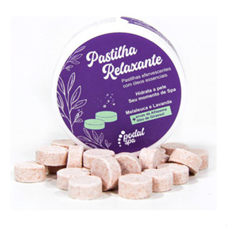 Podal Spa Pastilha Relaxante 30 Pastilhas+alfazema- Spa Pés em Oferta na Shopee