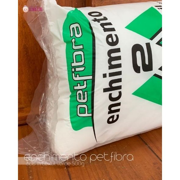 ENCHIMENTO 500GR VERDE PLUMANTE  PETFIBRA 2M-C2500