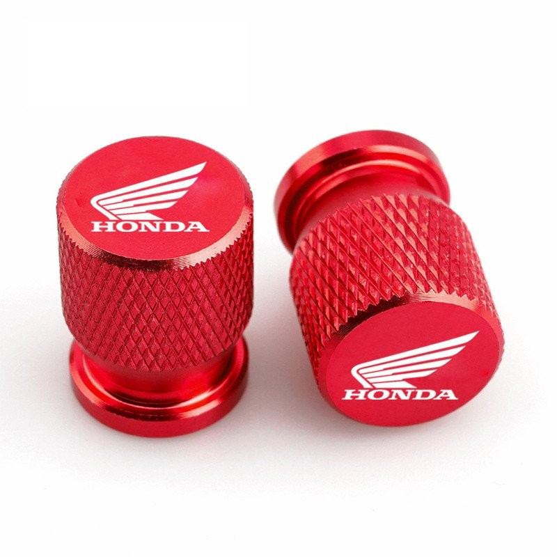 Acessórios Universais para Motocicletas Honda, Tampas de Válvula de Pneus em Liga de Alumínio
