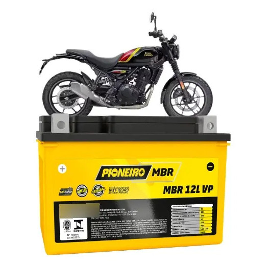 Bateria Moto Royal Enfield Guerrilla 450 12l Vp 12v 10,1ah