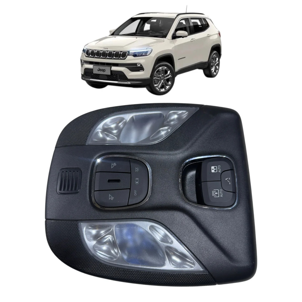 Luz Teto Comando Teto Solar Original Jeep Compass 2017 2026