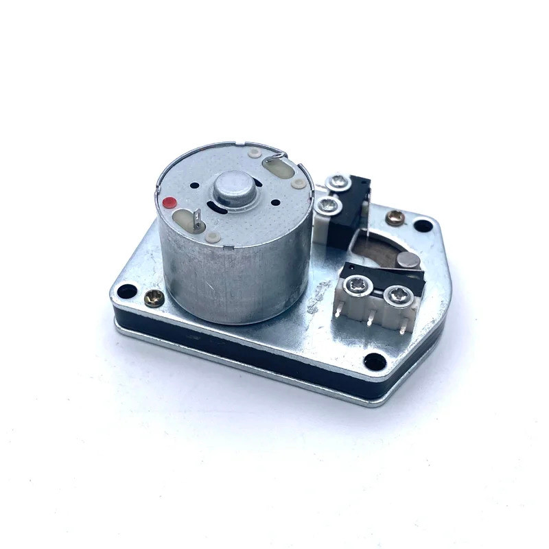 3V 0.8RPM Medidor De Água De Calor Válvula Atuador Redutor motor De Engrenagem Limite De 90 Graus 1 : 3600 H