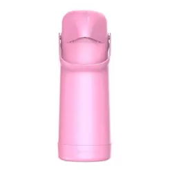 Garrafa Termolar Magic Pump Pressão 8700 Rosa Balé 1 Litro
