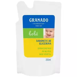 Sabonete Líquido Granado Glicerina Bebê Refil 250ml