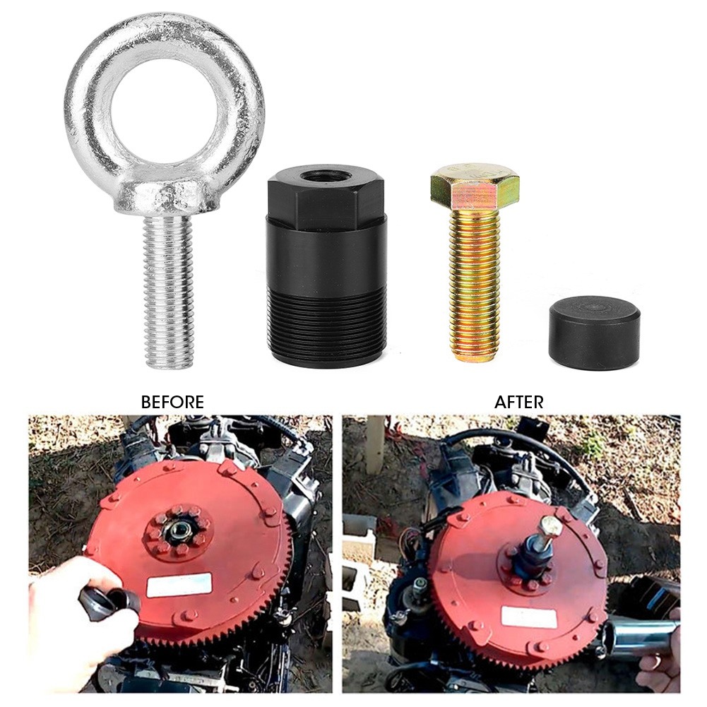 carworld-BR Conjunto de parafusos de anel de elevação do extrator de volante para Mariner