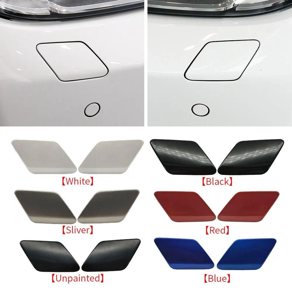 Para F30 F31 Amortecedor Dianteiro Do Carro Farol Lavadora Spray Bico Jet Capa Tampa BMW Série 3 318 320 323 325 330 335