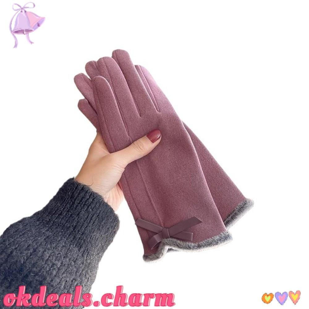 OKDEALS Luvas De Inverno , Tela Sensível Ao Toque Com Tocável Dralon Condução Quentes À Prova De Vento Dedos Inteiros