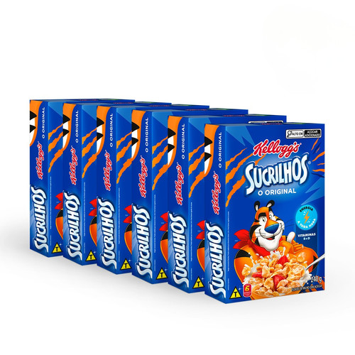 Combo Sucrilhos Original 240G 6 Unidades