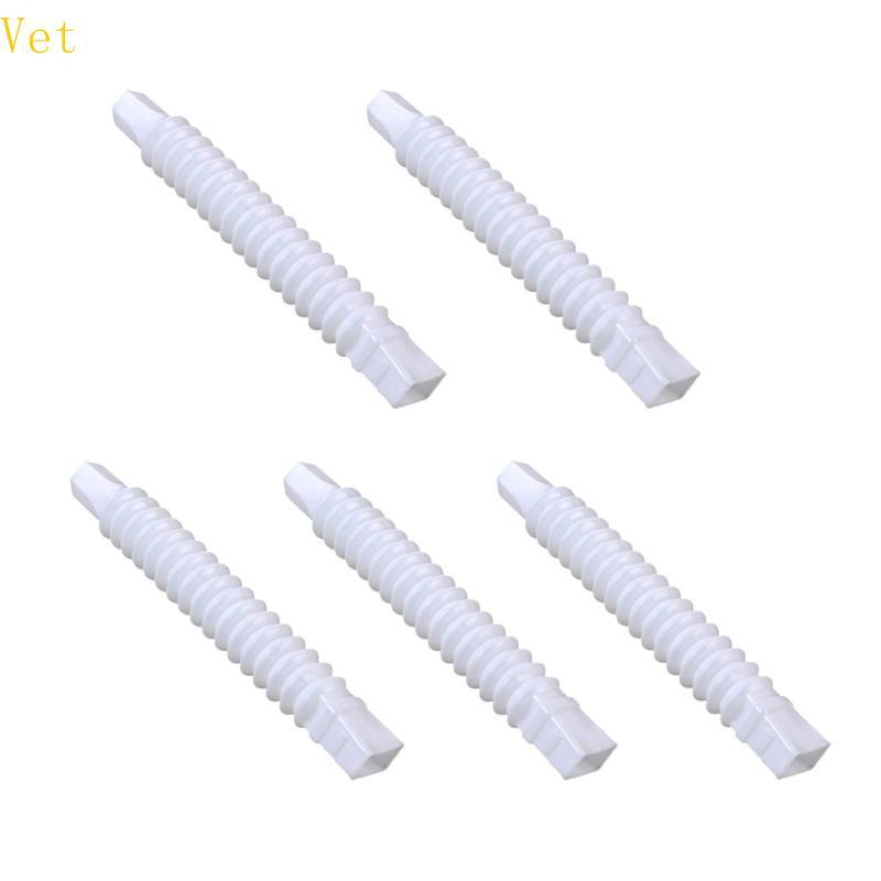 Vet 5pcs Válvulas Extensoras De Torneira De Amplo Diâmetro Extensor Plástico De Durabilidade