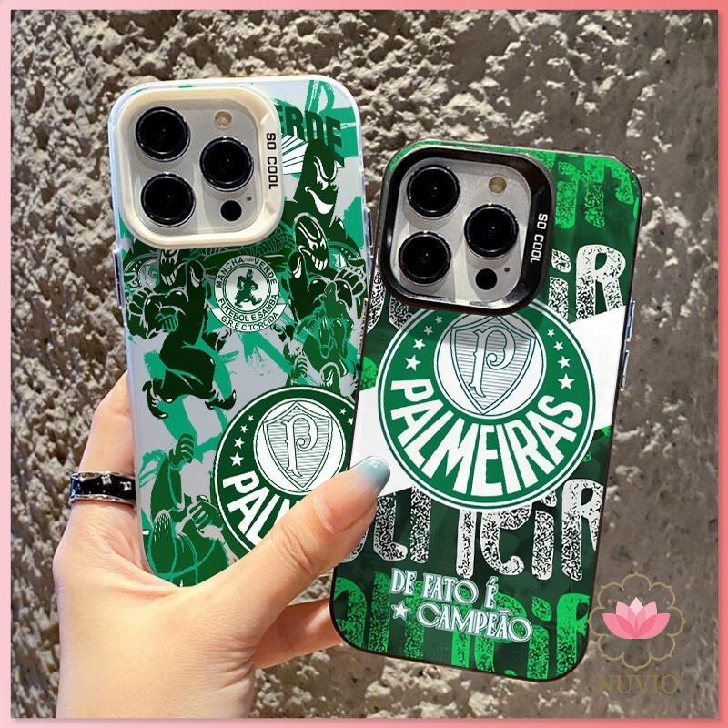 Capinha Logotipo do Palmeiras Football para iPhone xr xs max 14 11 12 13 15 16 17 pro max 14 15 plus capa Protetora