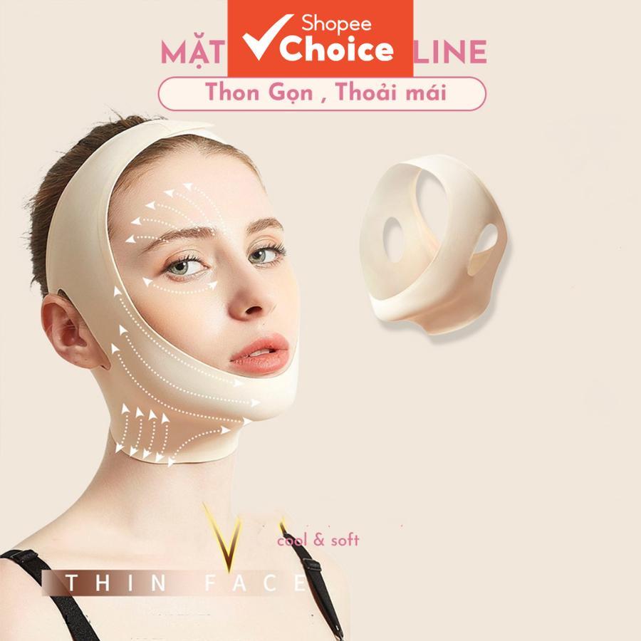 Máscara facial V em forma para dormir, modeladora com elasticidade ajustável por velcro, reduz o queixo duplo, pode ser