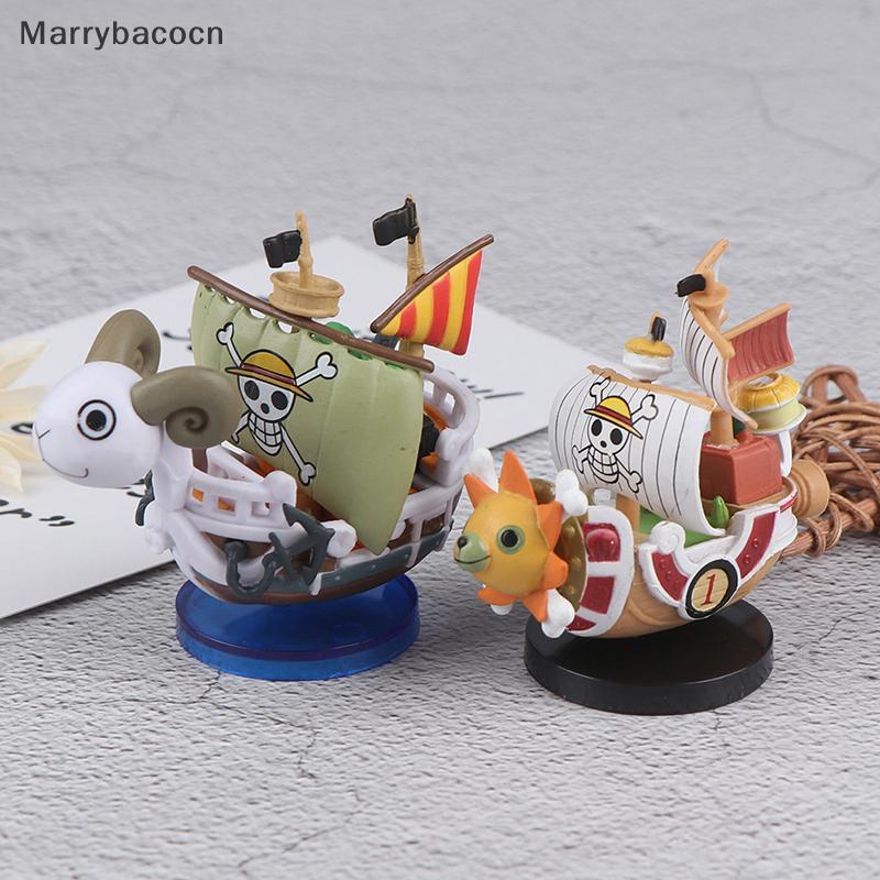 [MAR] 1 Peça One Piece Going Merry Thousand Sunny Grande Navio Pirata Figura De Ação COD