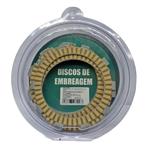 JOGO DISCO EMBREAGEM NIKKI MT03 16-24 / R3 15-24 7PC em Oferta na Shopee