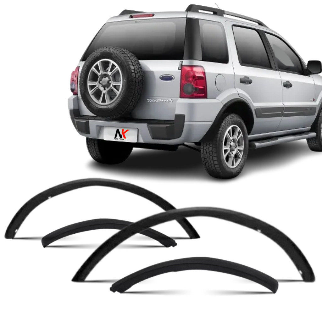 Moldura Paralama Traseiro Ecosport 2003 2004 2005 2006 á 2012 Vão de Roda em Oferta na Shopee
