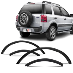 Moldura Paralama Traseiro Ecosport 2003 2004 2005 2006 á 2012 Vão de Roda