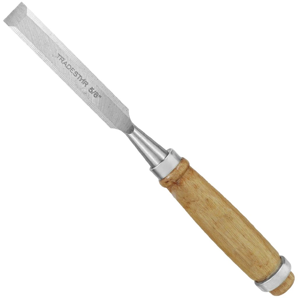 Formão 5/8'' Aço Cabo Madeira Tradestar em Oferta na Shopee