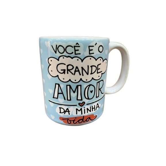 CANECA DE CERÂMICA DE AMOR