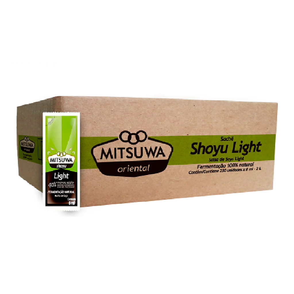 MOLHO SHOYU LIGHT MITSUWA SACHE 250X8ML