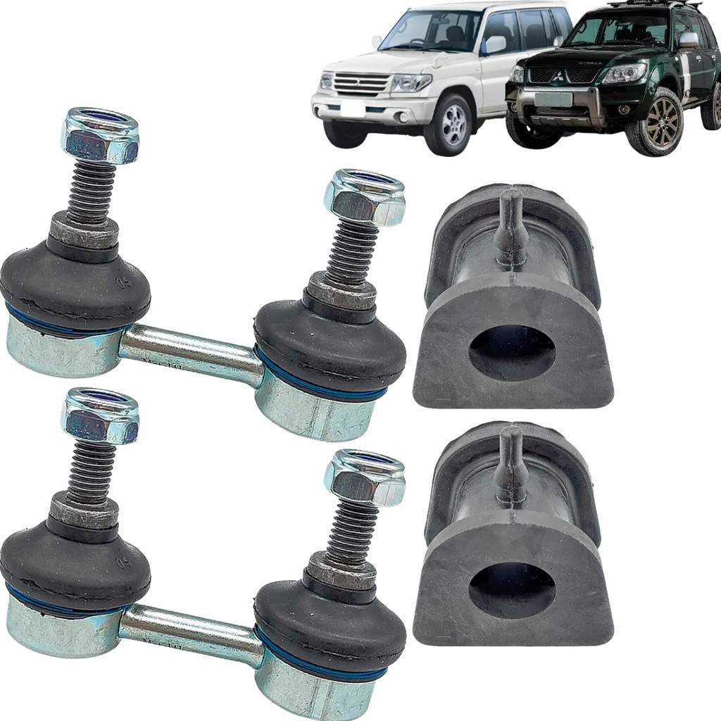 Mitsubishi Pajero TR4 Io Kit Bieleta Bucha Barra Dianteira 1999 2000 2001 2002 2003 2004 2005 2006 2007