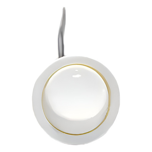 Interruptor Bolinha Embutir Movel Branco Cabo Chicote Fiação