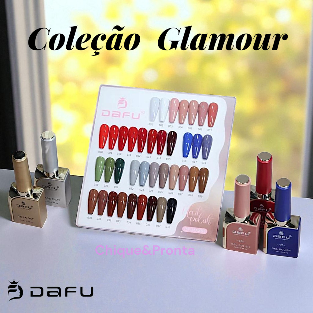 Esmalte em Gel Dafu 12ml – Coleção Embalagem Glamour | UV/LED | Cobertura Perfeita — imagem 2 de 2