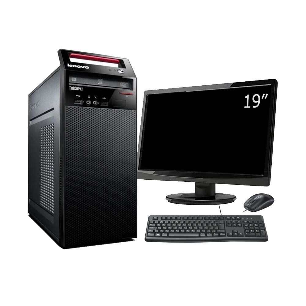 Computador Lenovo Core i3 ou i5 - 8gb ram: Com monitor + teclado + mouse
