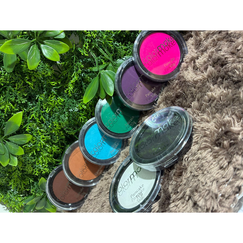 Pancake Colormake 10g e Sangue Falso para Maquiagem Criativa