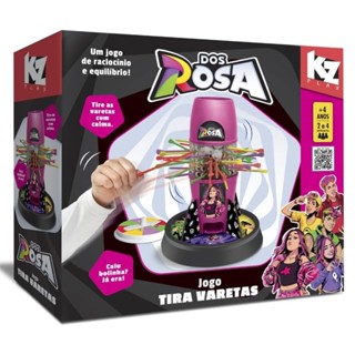Jogo Infantil Tira Varetas Dos Rosa Emilly Vick Katlen - 1320 ELKA em Oferta na Shopee