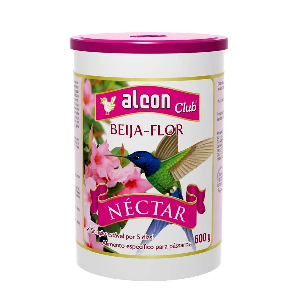 Alimento em Po Alcon Club Néctar Beija-Flor 600g