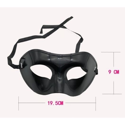 10,15,20,25,30 Máscaras Venezianas Lisas Baile Luxo preto em Oferta na Shopee