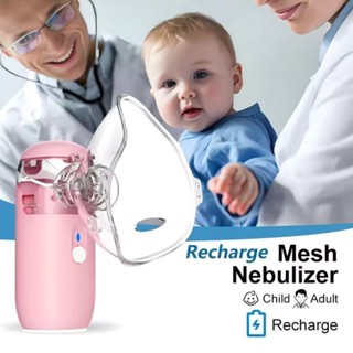 Inalador Ultra-Sônico Portátil Nebulizador Silencioso para Asma Ajustável para Adultos e Crianças em Oferta na Shopee