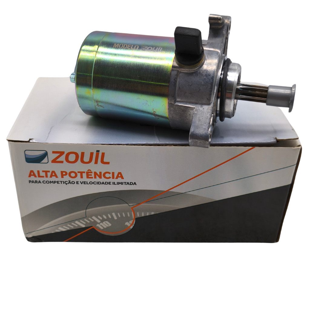 Motor De Partida Arranque Ybr 125i Factor/ Neo 125 USB 2017 A 2022 ZOUIL em Oferta na Shopee